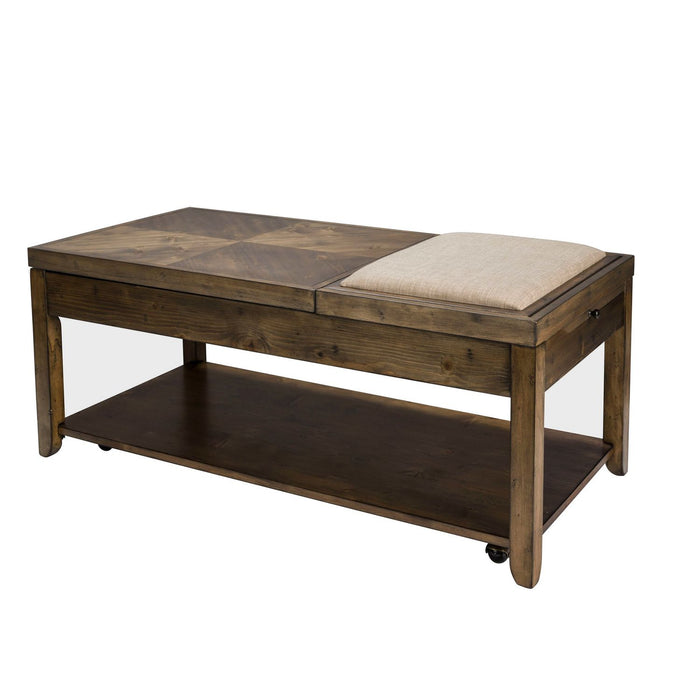 Mitchell Cocktail Table in Brown