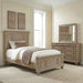 Rustic Traditions Twin Panel Bed, Dresser & Mirror image