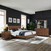 Century Modern Queen Platform Bed, Dresser & Mirror, Night Stand image