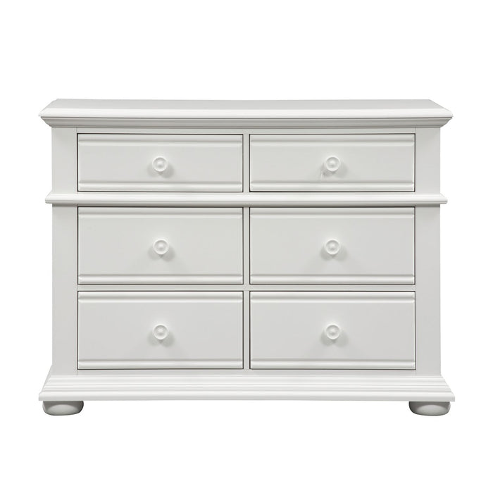 Summer House Media Chest in Oyster White
