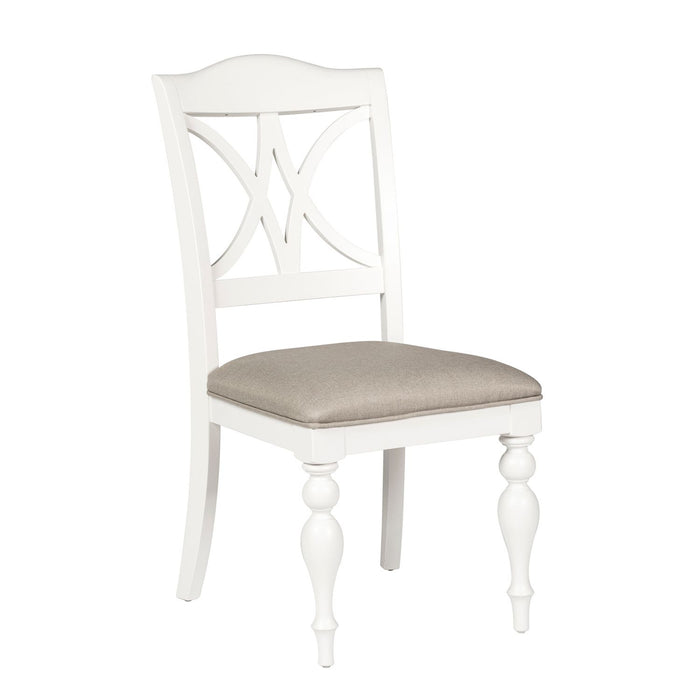 Summer House 5 Piece Pedestal Table Set