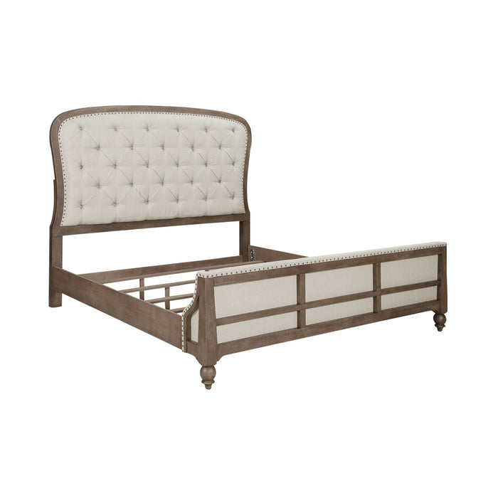 Americana Farmhouse Queen Shelter Bed