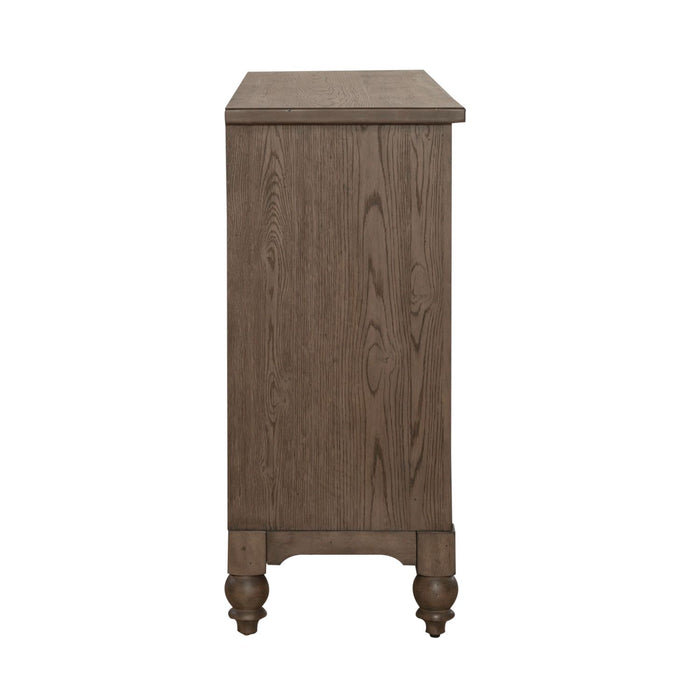 Americana Farmhouse Buffet in Dusty Taupe