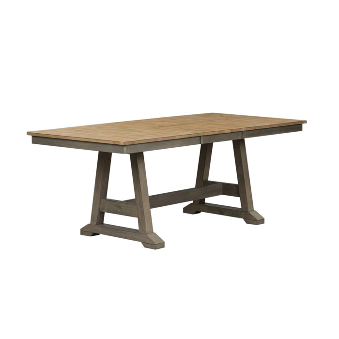 Lindsey Farm 5 Piece Trestle Table Set