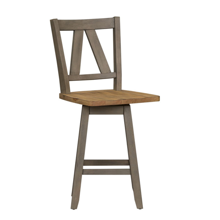 Lindsey Farm 7 Piece Gathering Table Set