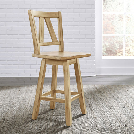Lindsey Farm Counter Height Swivel Chair (RTA) image