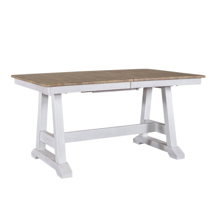 Lindsey Farm 5 Piece Trestle Table Set