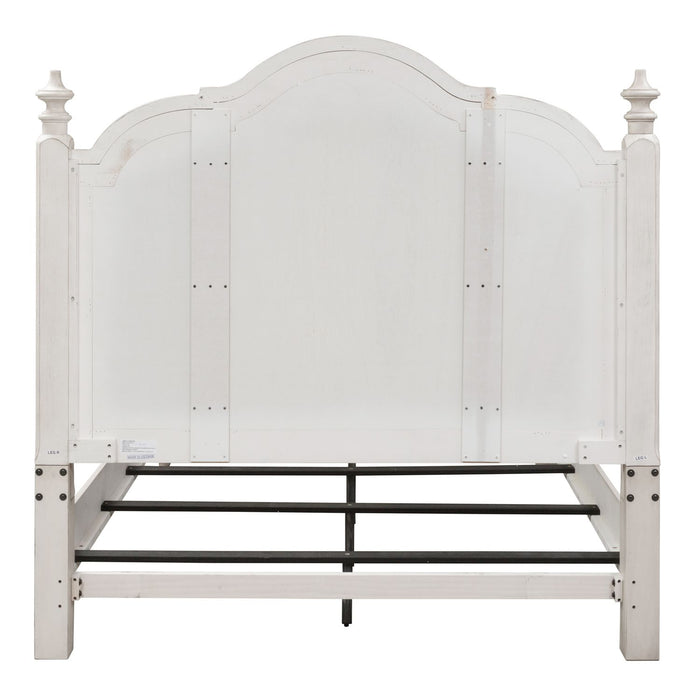 Farmhouse Reimagined Queen Poster Bed