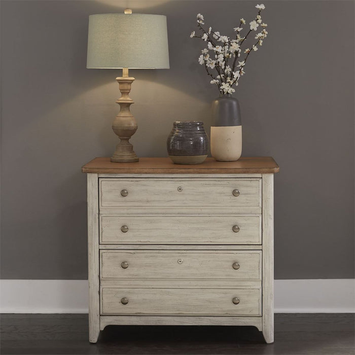 Liberty Farmhouse Reimagined Lateral File in Antique White