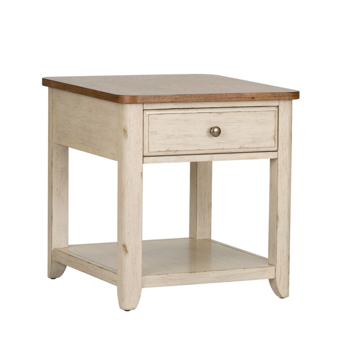 Farmhouse Reimagined 3 Piece Set (1-Cocktail 2-End Tables)