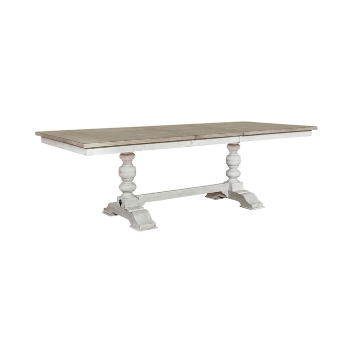 Whitney 6 Piece Trestle Table Set