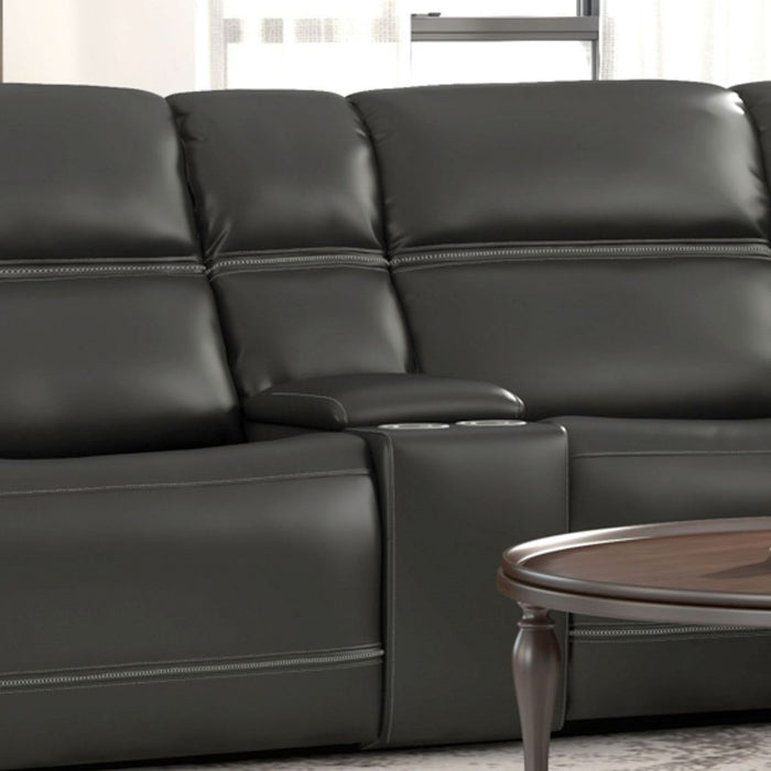 Liberty Furniture Bentley Console in Graphite