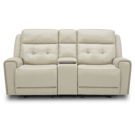Liberty Furniture Carrington Loveseat w/Console P3 & ZG in Baja Stone image