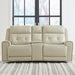 Carrington Loveseat w/Console P3 & ZG in Baja Stone image