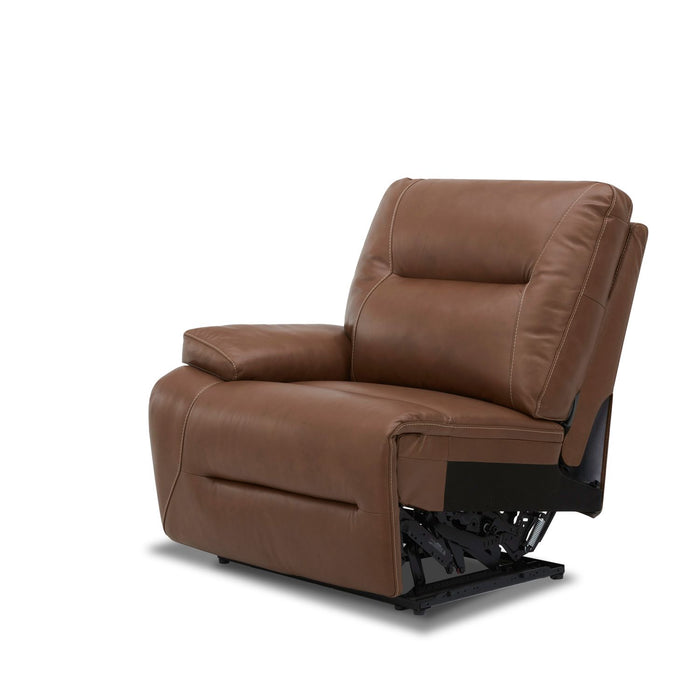Cameron L Arm Recliner P3 & ZG - Saddle