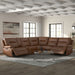 Cameron R Arm Recliner P3 & ZG - Saddle image