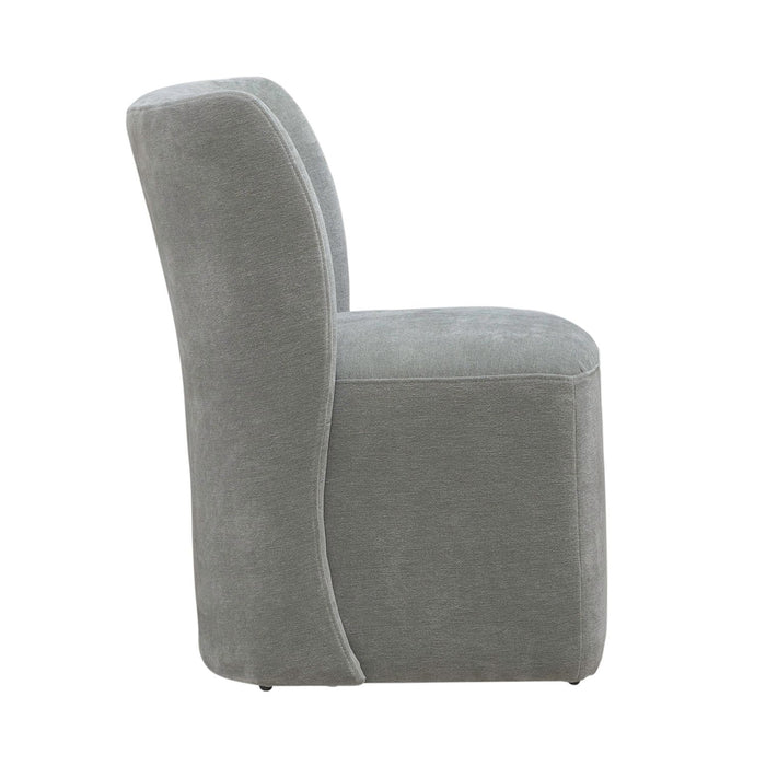 Accent Dining Accent Dining Chair w/ Casters - Sapphire