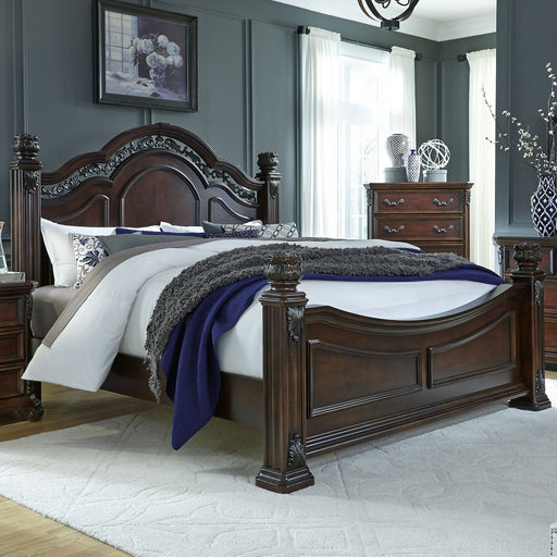 Messina Estates Queen Poster Bed image