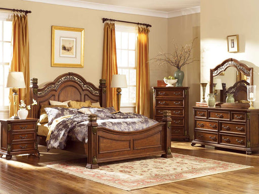 Liberty Furniture Messina Estates King Poster Bed image
