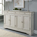 Morrow Bay Hall Buffet in Porcelain White EST SHIP TIME APPX 4 WEEKS image