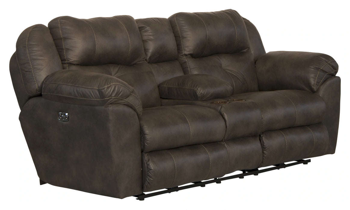 Ferrington Power Headrest w/ Lumbar Power Lay Flat Reclining Loveseat