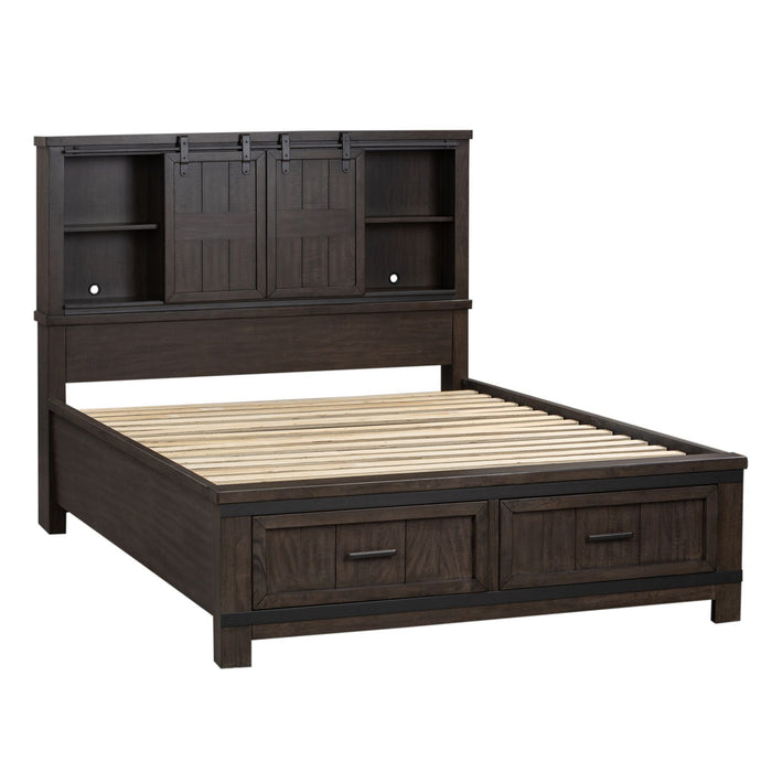Thornwood Hills King Bookcase Bed