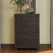 Thornwood Hills 5-Drawer Chest in Rock Beaten Gray image