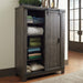 Thornwood Hills Sliding Door Chest in Rock Beaten Gray image