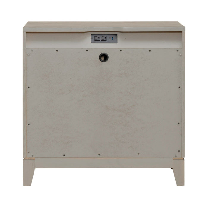 Brentwood 3 Drawer Nightstand w/ Charging Station
