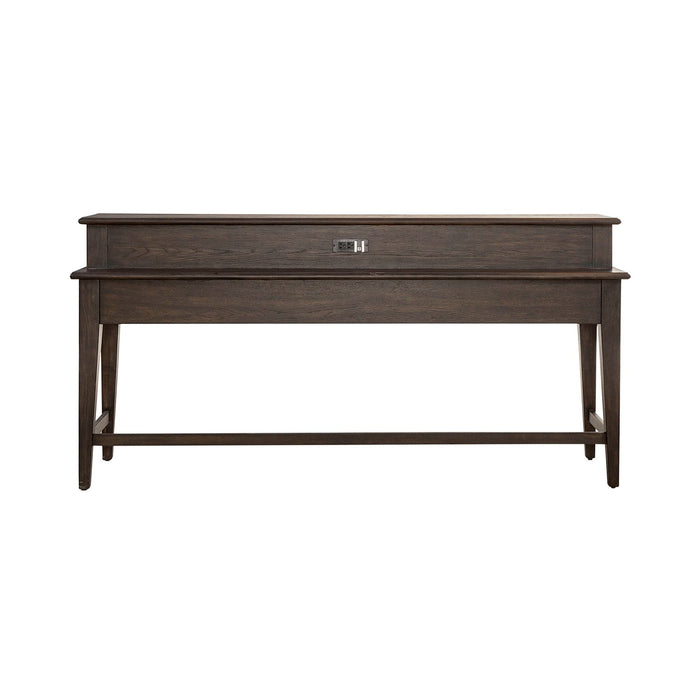 Mill Creek Console Bar Table in Peppercorn
