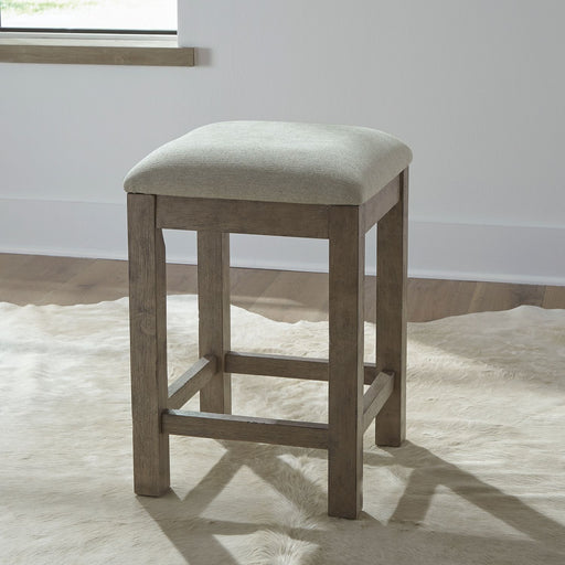 Bartlett Field Upholstered Console Stool in Dusty Taupe image