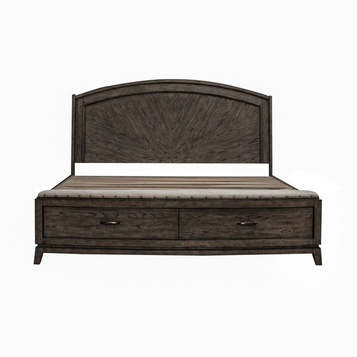 Avalon Queen Panel Storage Bed