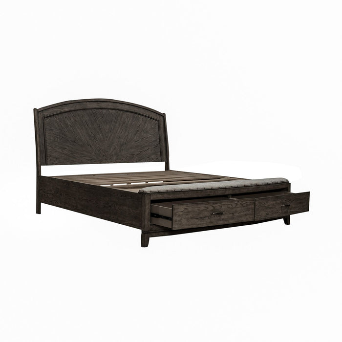 Avalon Queen Panel Storage Bed