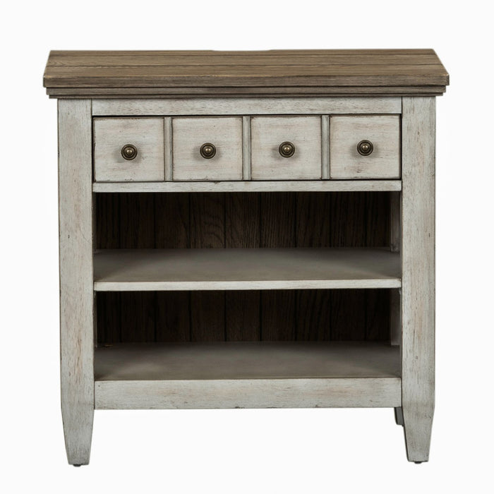 Heartland King California Panel Bed, Dresser & Mirror, Night Stand