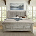Heartland King Opt California Panel Bed, Dresser & Mirror, Night Stand image