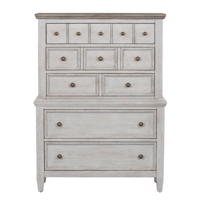 Heartland Drawer Chest in Antique White