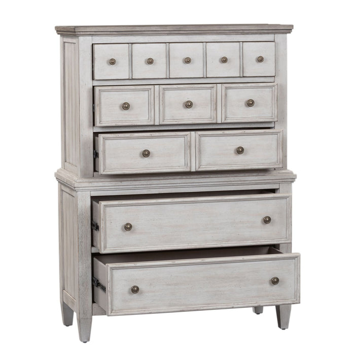 Heartland Drawer Chest in Antique White
