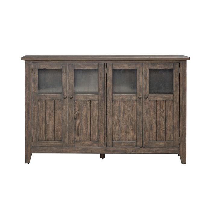 Midland Falls Buffet in Rustic Brown