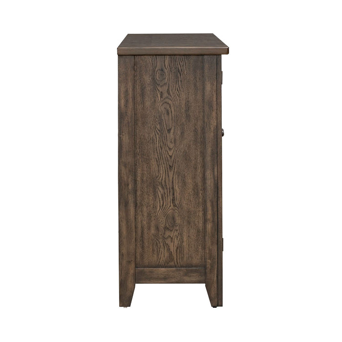 Midland Falls Buffet in Rustic Brown