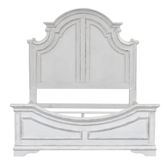 Magnolia Manor King California Panel Bed, Dresser & Mirror, Night Stand image