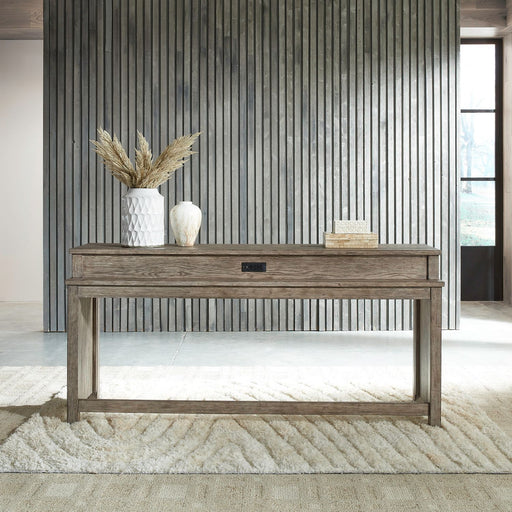 Skyview Lodge Console Bar Table in Cobblestone image