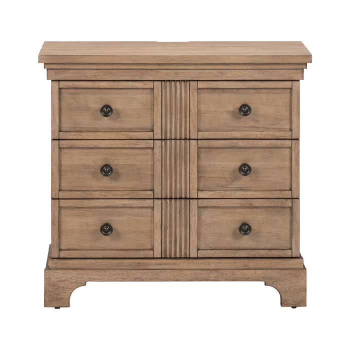 Haven Hills Bedside Chest w/ Charging Station