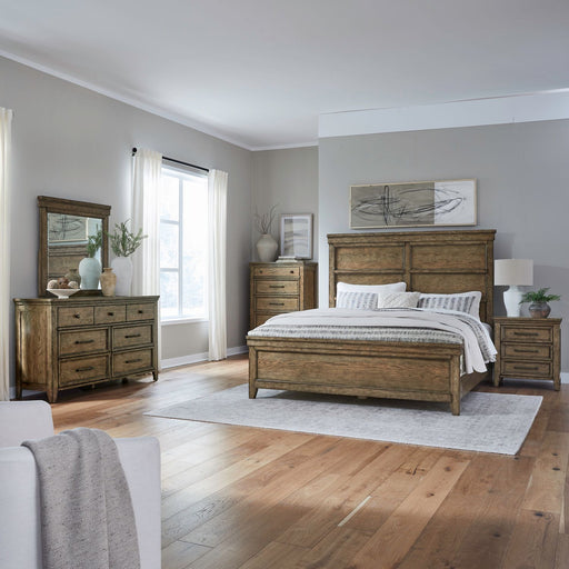 Carolina Park Queen Panel Bed, Dresser & Mirror, Chest, Night Stand image
