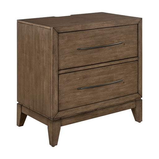 Shaker Lakes Nightstand w/ Charging Station image