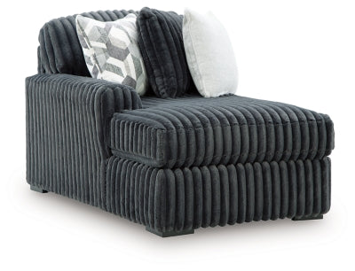 Midnight-Madness Sectional Sofa with Chaise