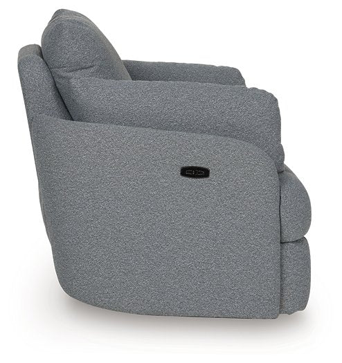 Alainmont Next-Gen Nuvella Swivel Power Recliner