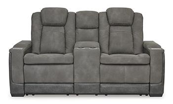 Next-Gen DuraPella Power Reclining Loveseat with Console