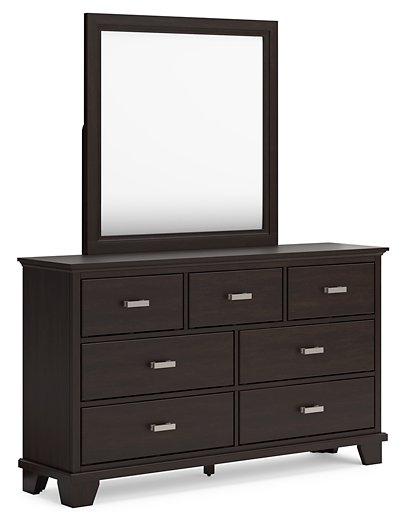 Covetown Dresser and Mirror image