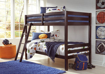 Halanton Youth Bunk Bed with Ladder