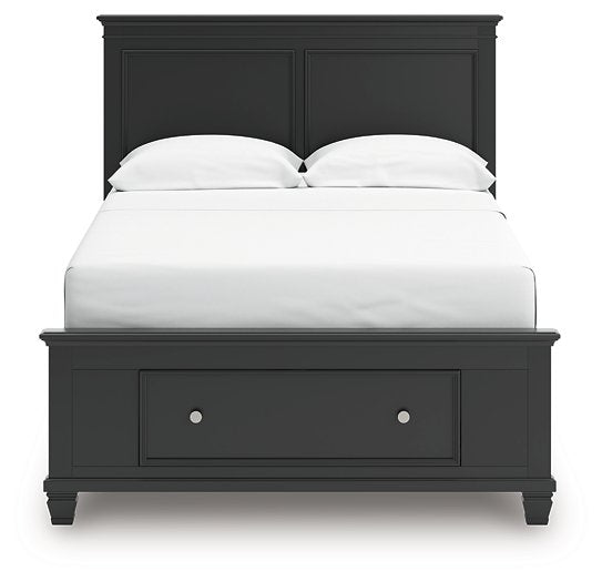 Lanolee Panel Storage Bed